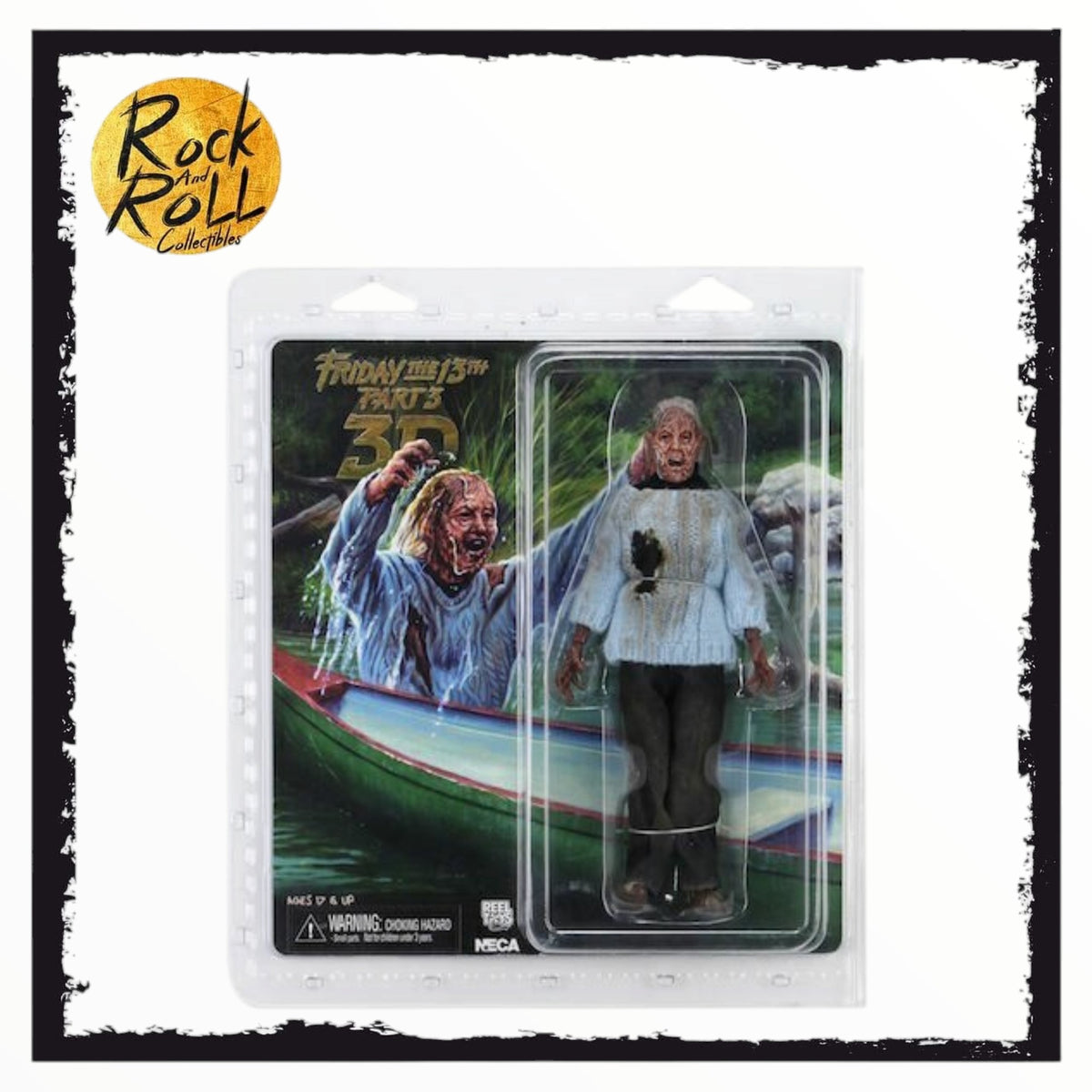 NECA Friday 13th Pamela Lady Of The Lake Clothed Action Figure 8”