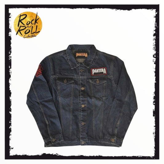 Pantera Vulgar Display OF Power Denim Jacket Official Licensed Unisex