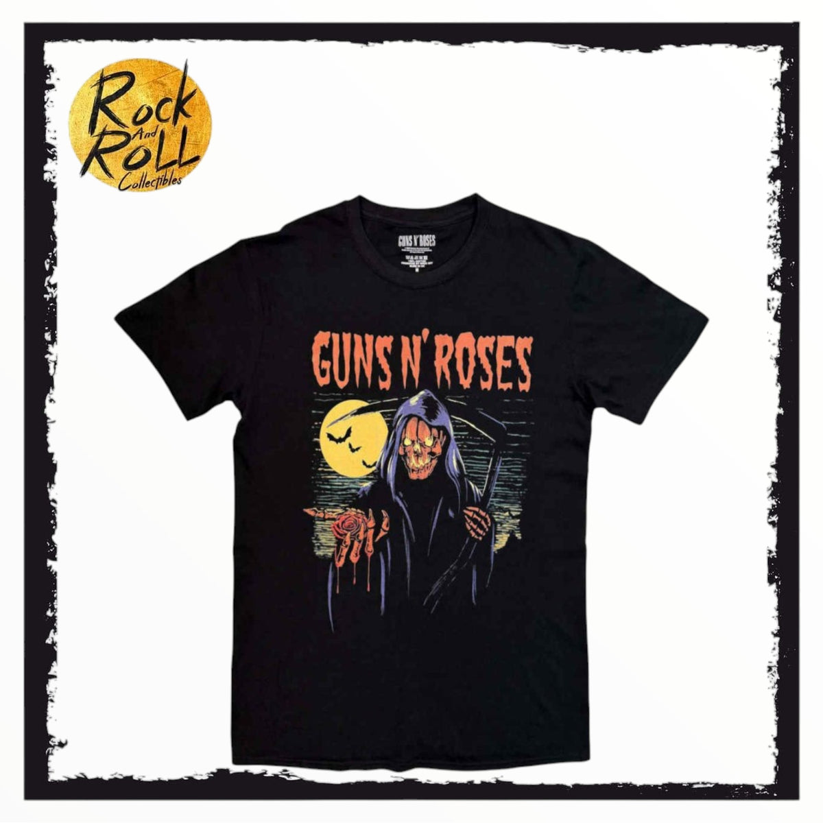 Guns N' Roses Reaper T-Shirt Unisex Official Licensed