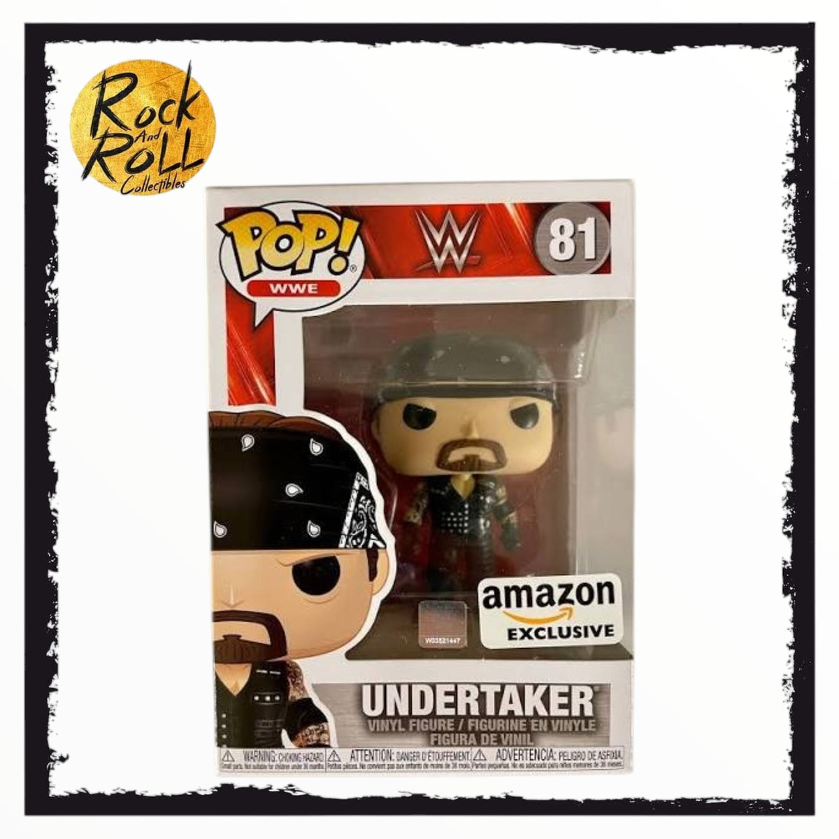 WWE Undertaker Funko Pop! #81 Amazon Exclusive