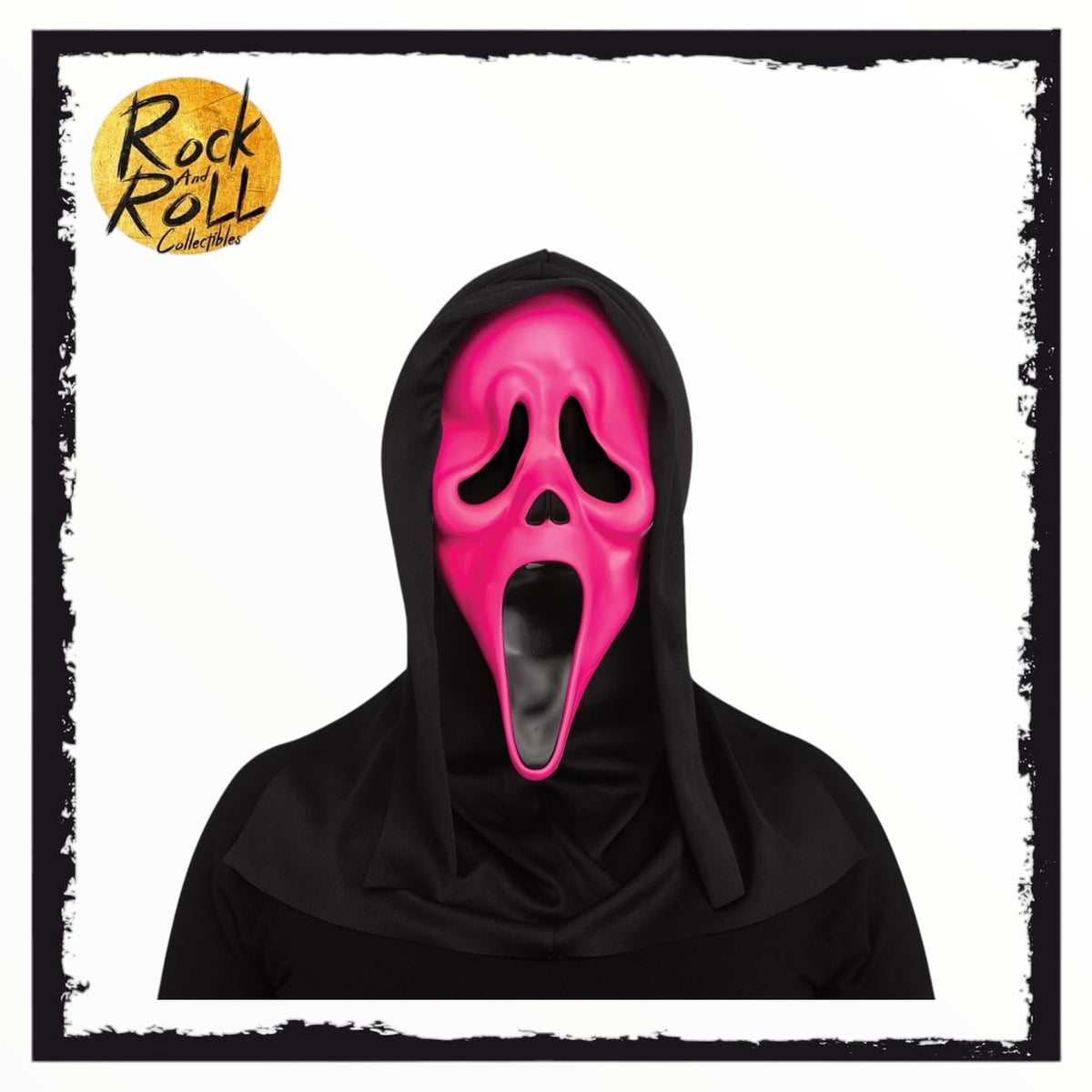 Scream - Ghost Face Fluorescent Pink - Fun World
