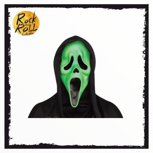 Scream - Ghost Face Fluorescent Green - Fun World