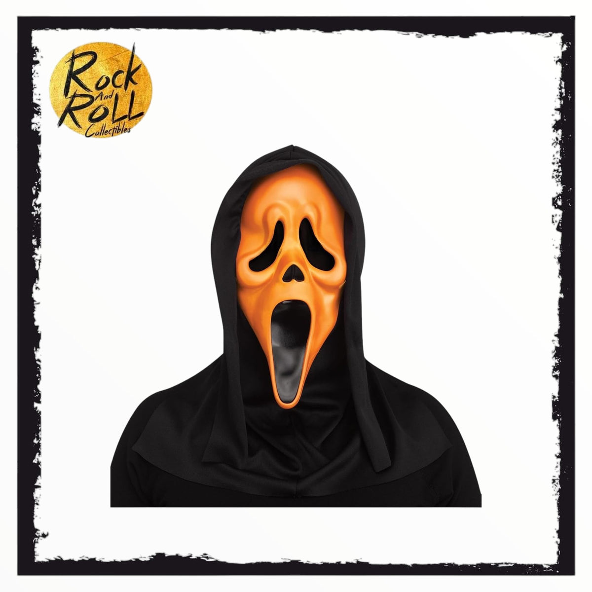 Scream - Ghost Face Fluorescent Orange - Fun World