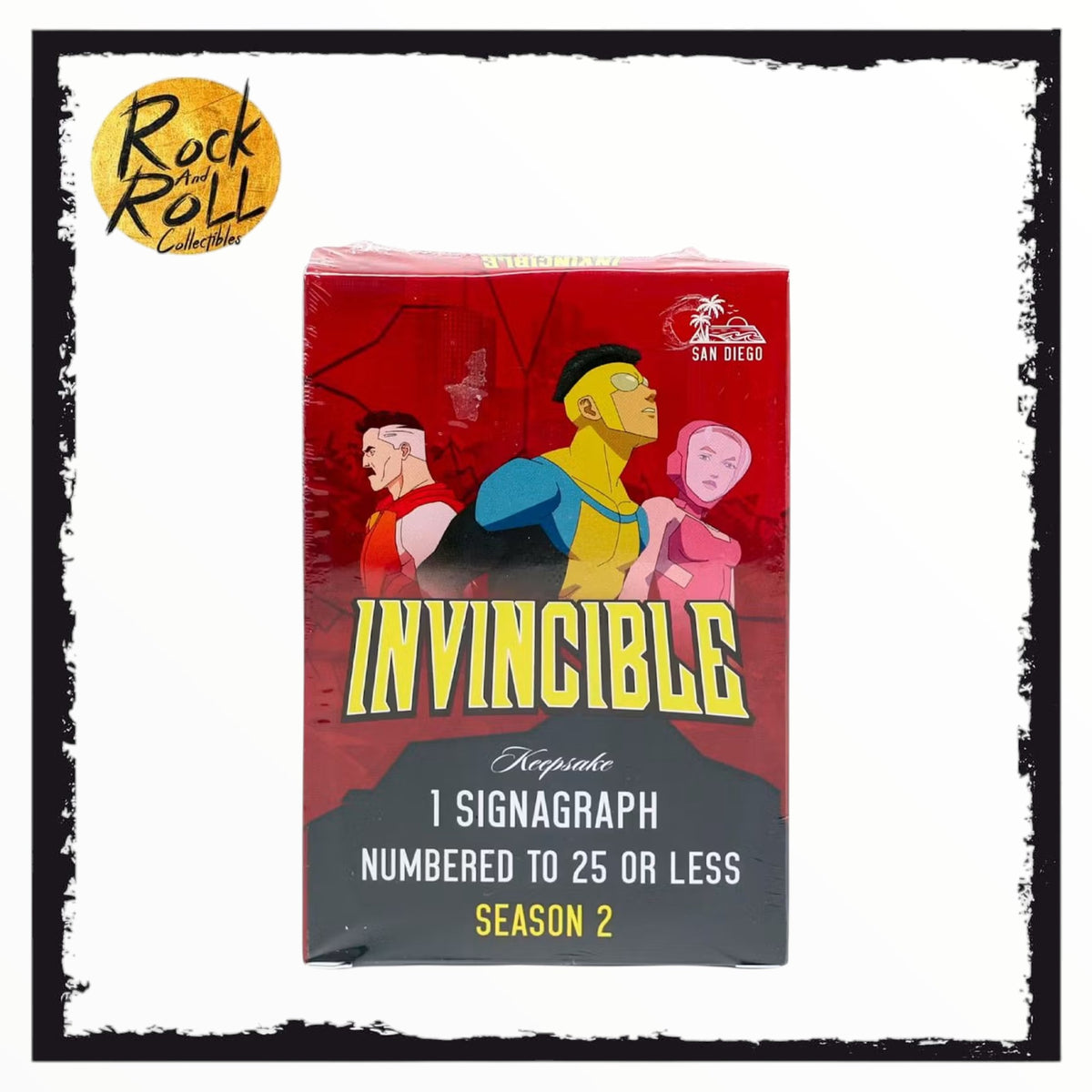 Invincible Keepsake 1 Signagraph Numbered to 25 or Less Season 2 (x1 Sealed) US Import