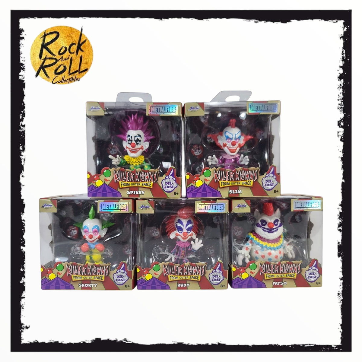 Jada Metalfigs Die-Cast Killer Klown From Outer Space US Import (Choose Your Character)