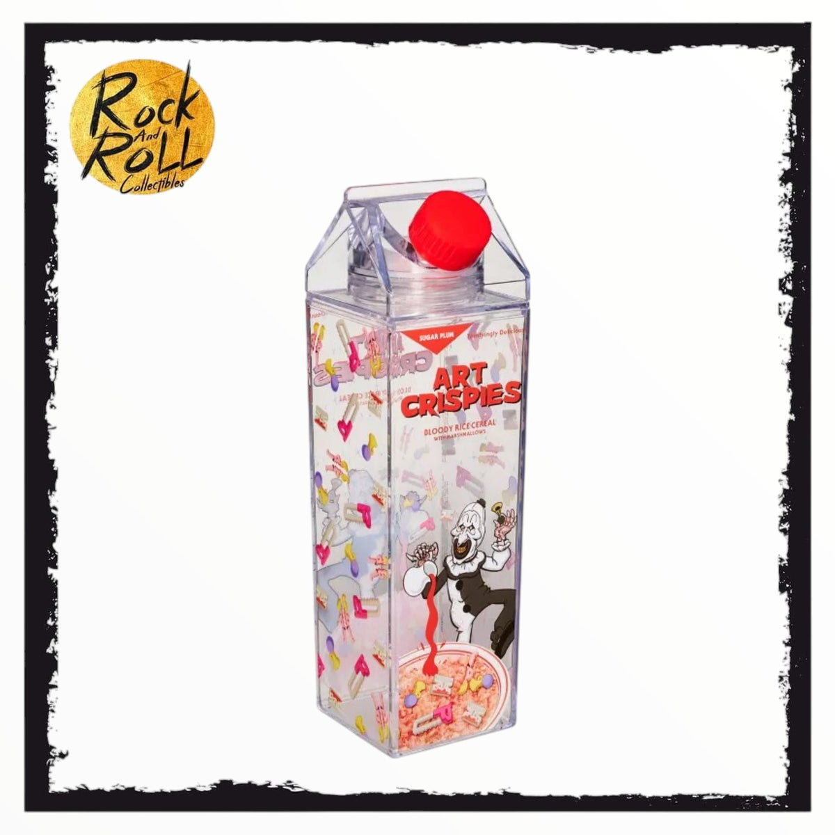 Spirit Halloween - Terrifier Art Crispies Milk Carton 16 oz.