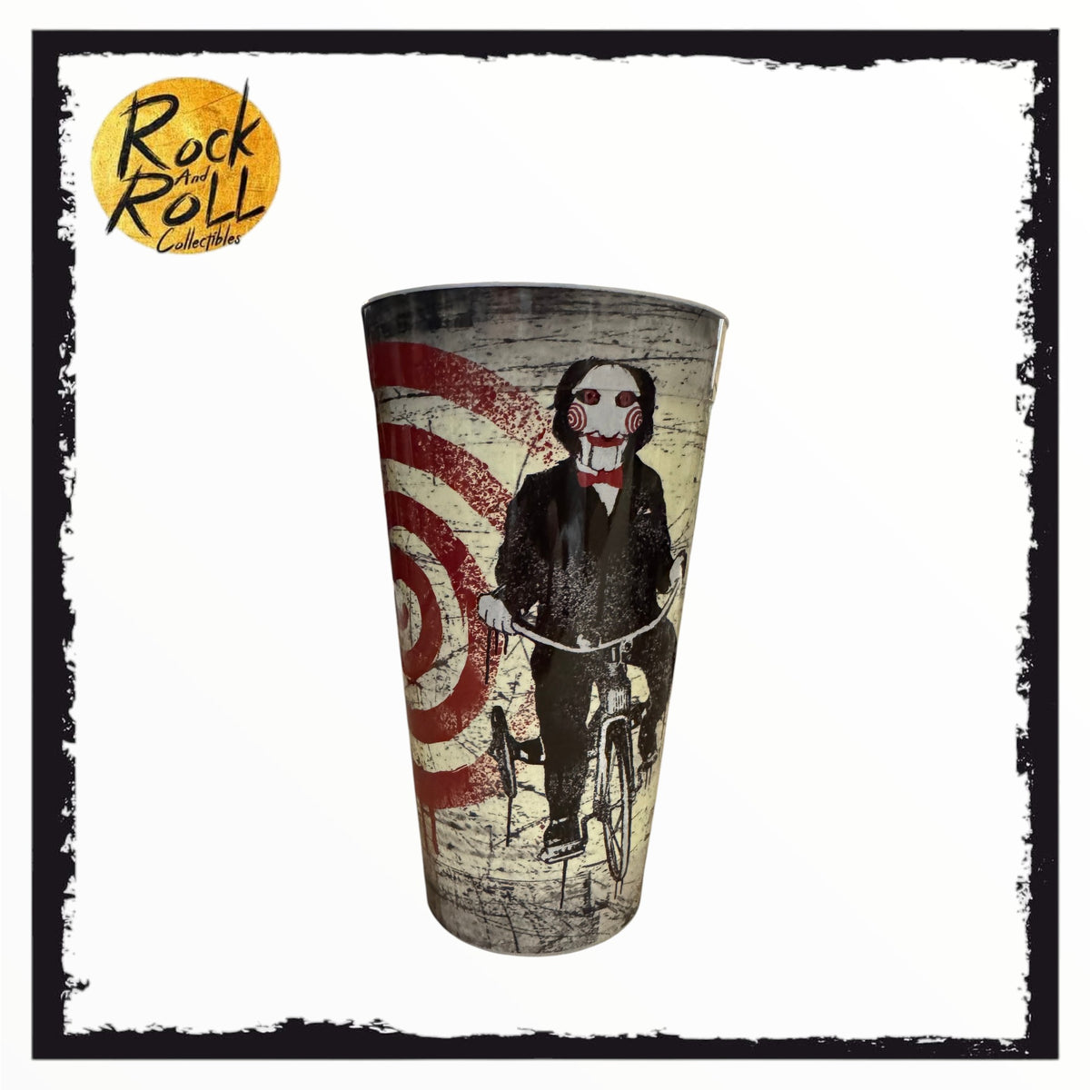 Spirit Halloween - Saw "The Choice Is Yours" Reusable Plastic Souvenir Cup 22oz
