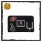 Loungefly NFL Las Vegas Raiders Patches Zip Around Wallet US Import