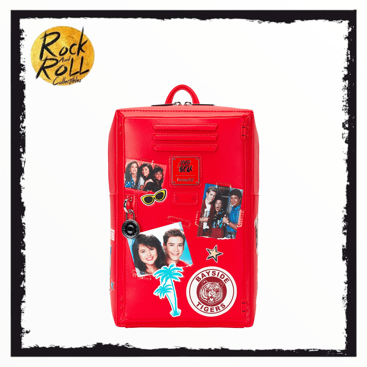Loungefly Saved By The Bell Bayside High Locker Figural Mini Backpack US Import