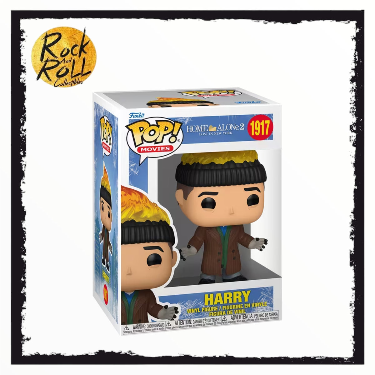 Home Alone 2 Lost In New York - Harry (On Fire) Funko Pop! #1917
