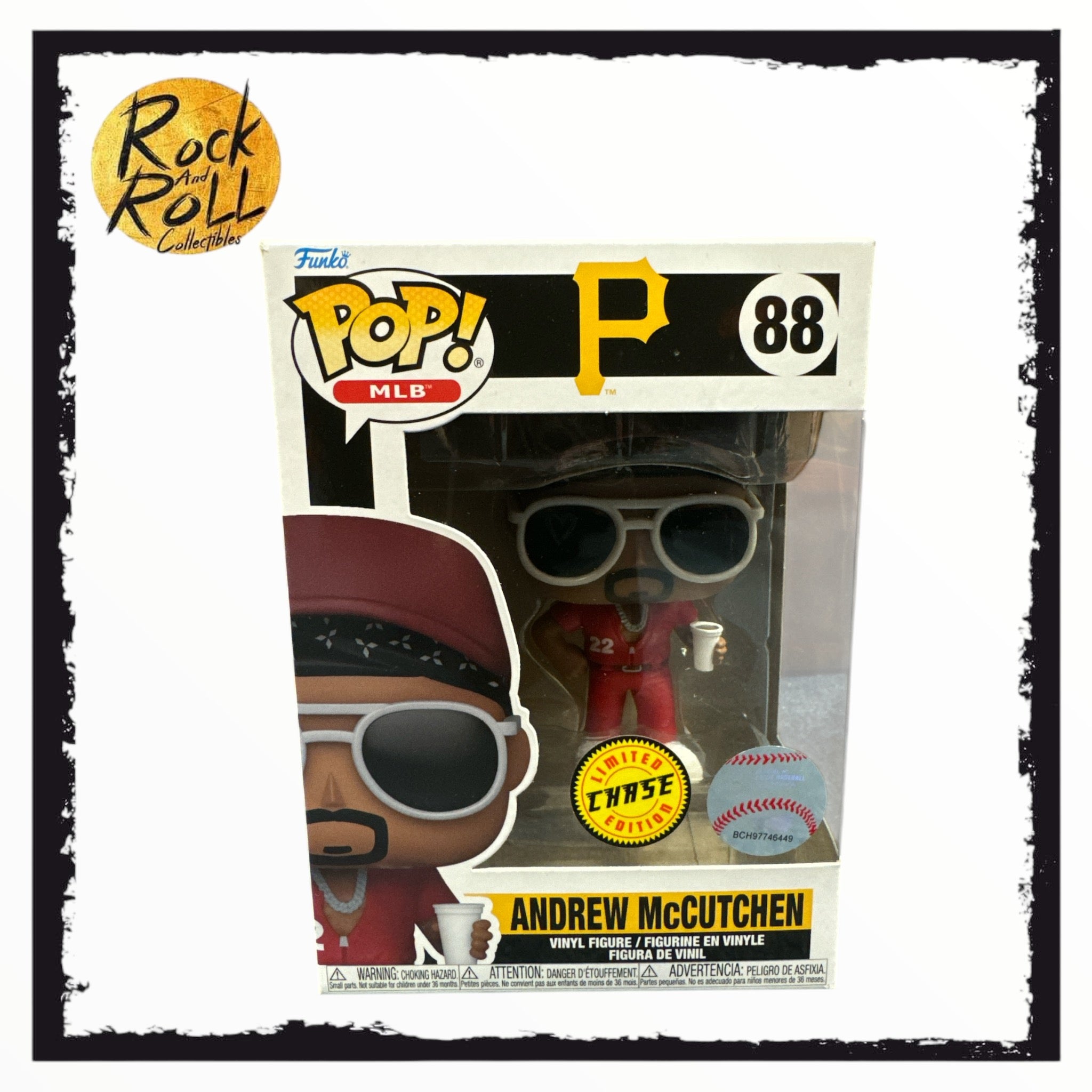 Pittsburgh Pirates MLB Andrew McCutchen Funko Pop 88 Chase