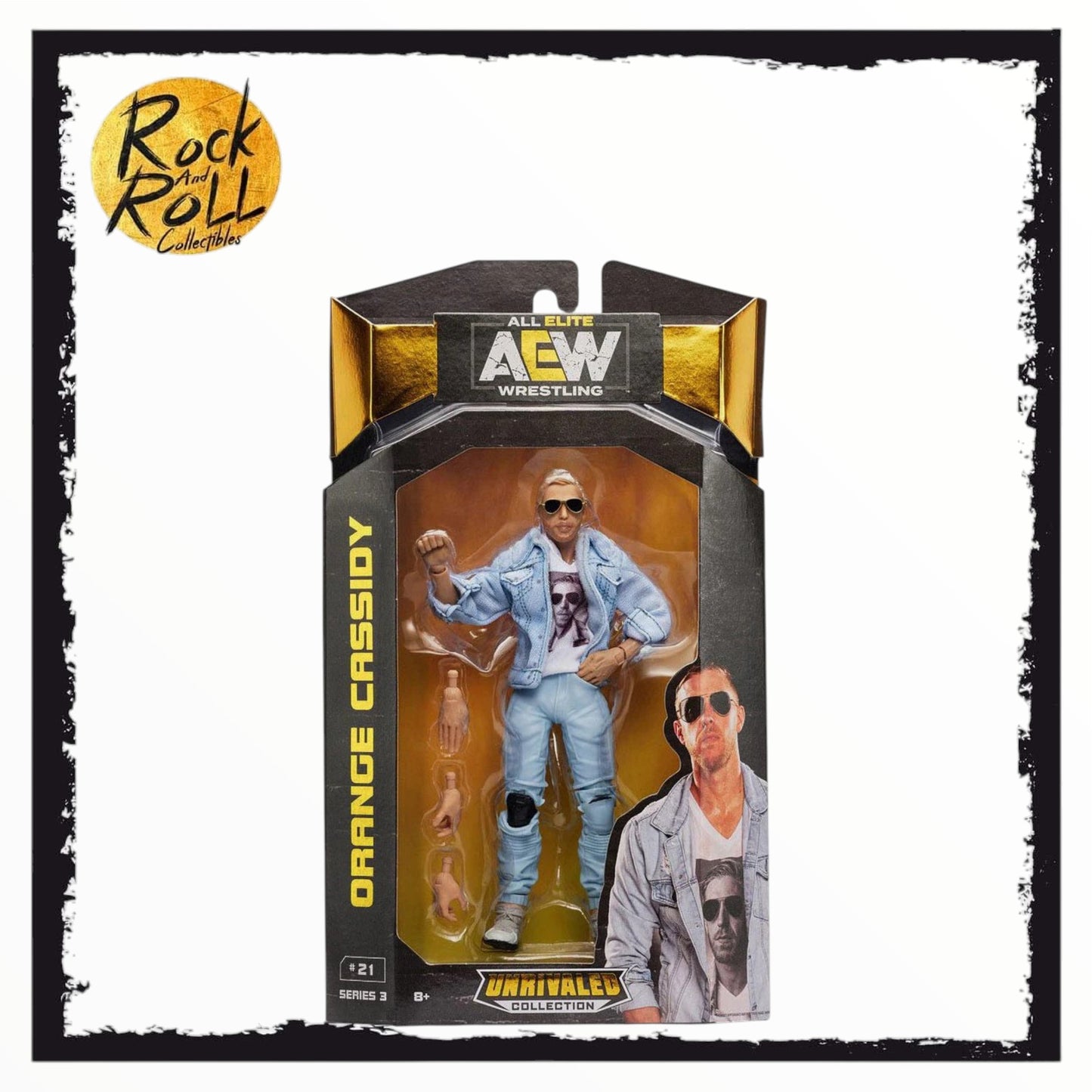 AEW Unrivaled Collection Series 3 #21 Orange Cassidy