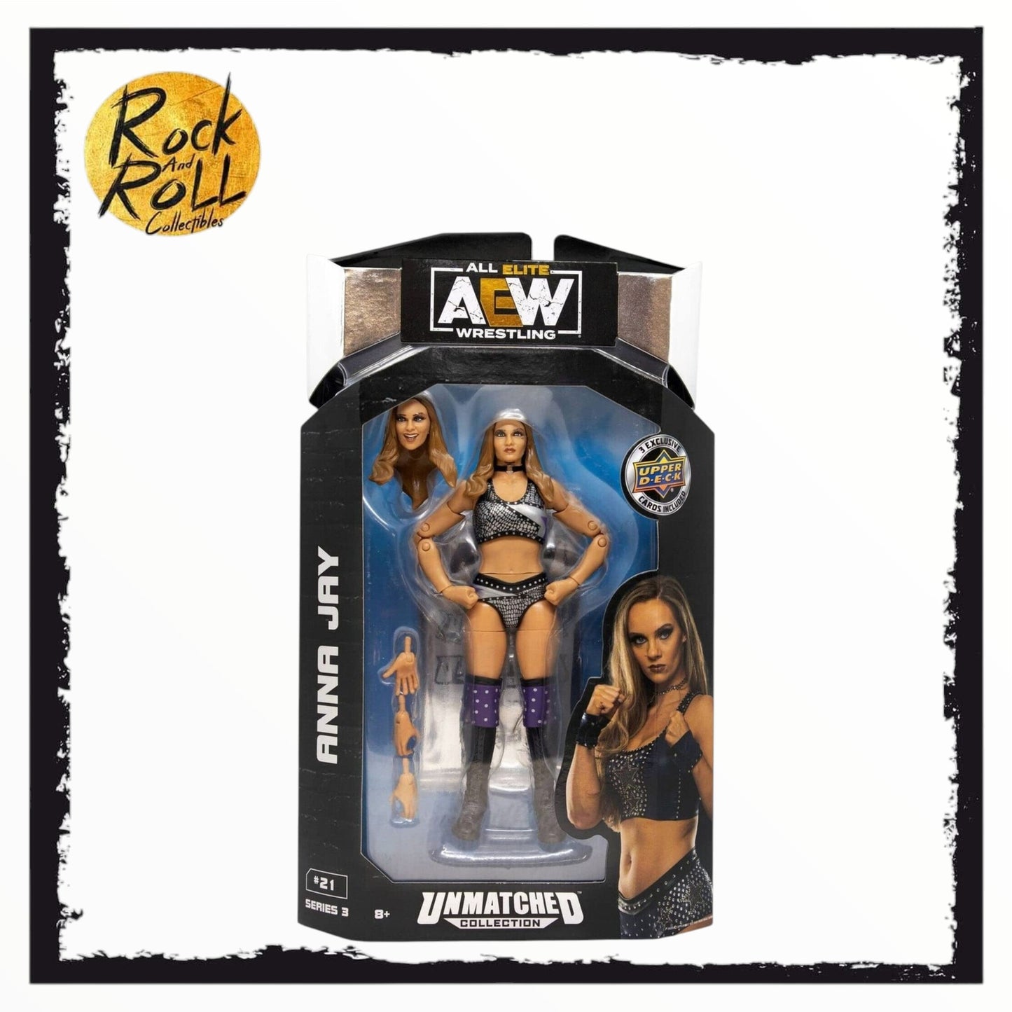 AEW Unmatched Collection Series 3 #21 Anna Jay (Not Mint)