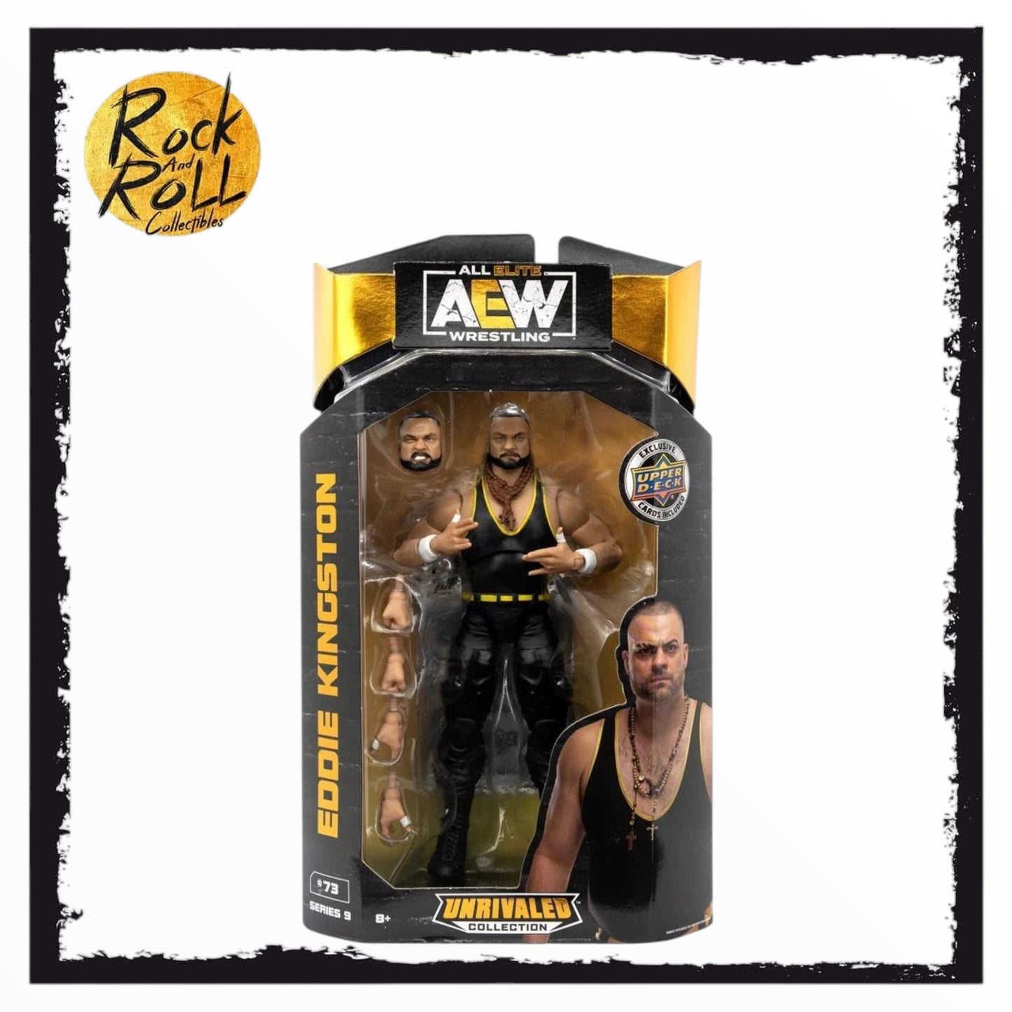 AEW Unrivaled Collection Series 9 #73 Eddie Kingston