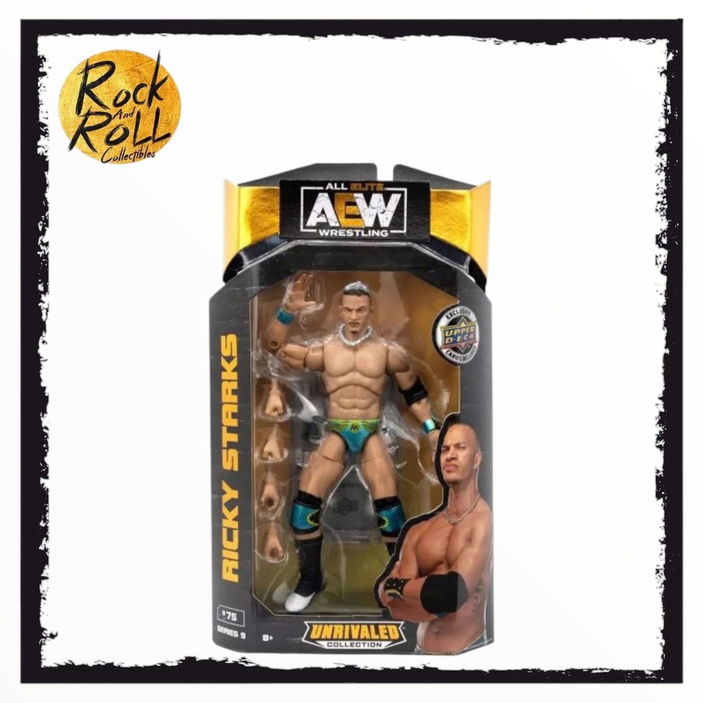 AEW Unrivaled Collection Series 9 #75 Ricky Starks