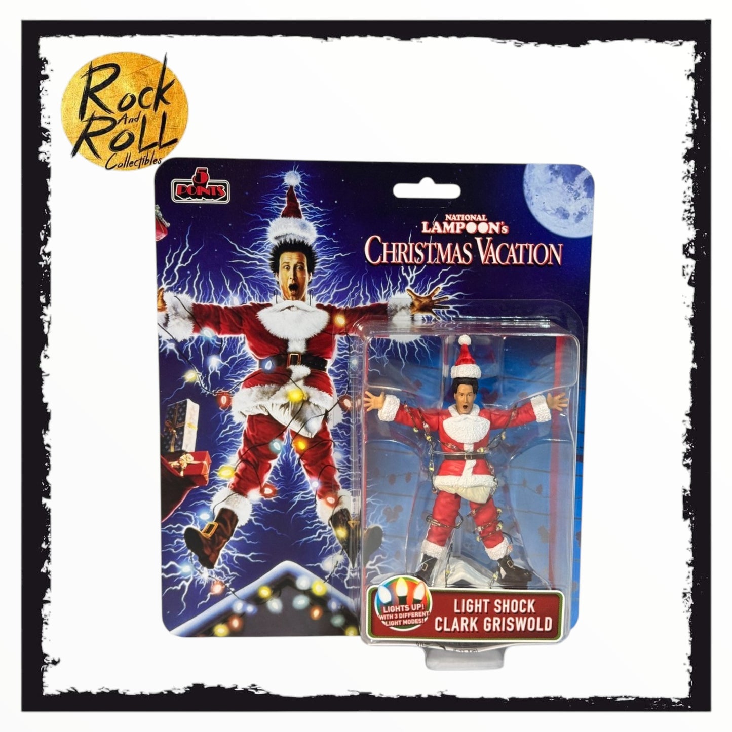 Mezco 5 Points - National Lampoons Christmas Vacation Light Shock Clark Griswold