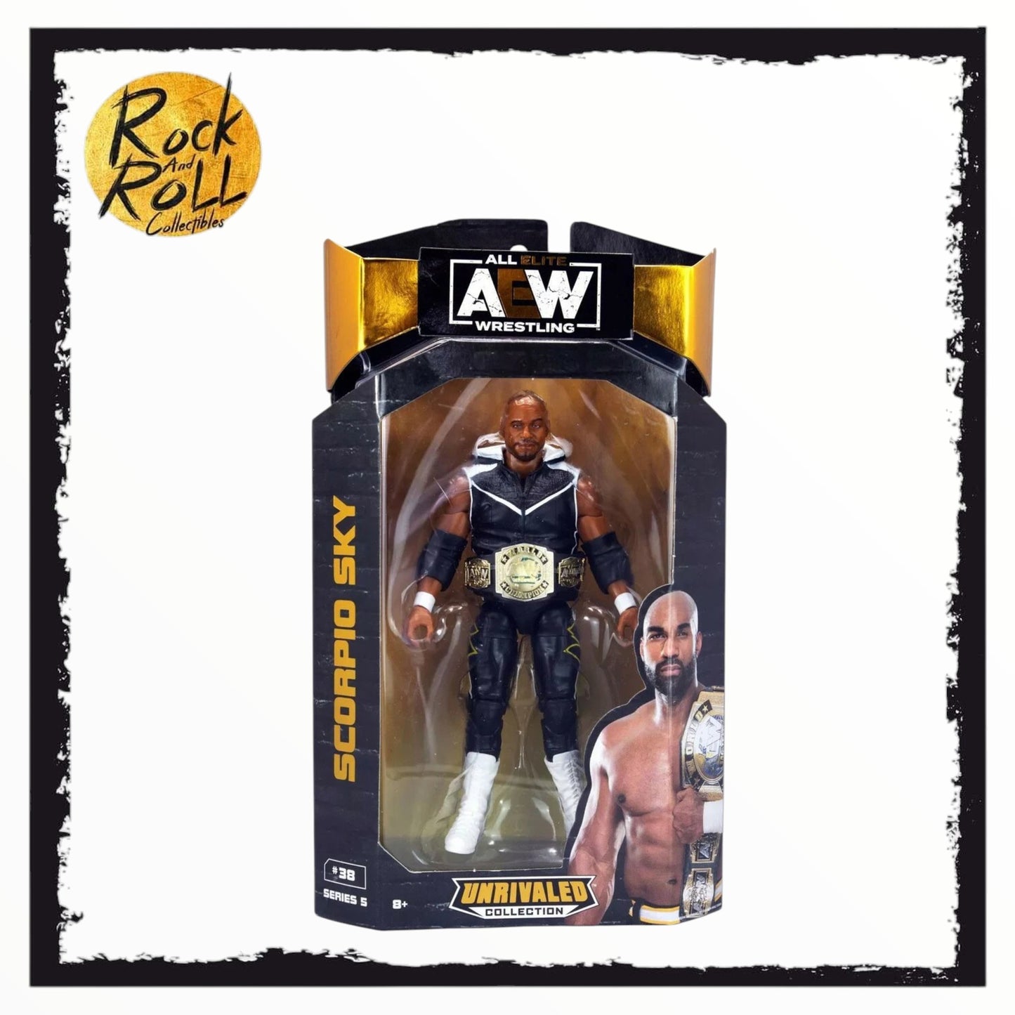 AEW Unrivaled Collection Series 5 #38 Scorpio Sky