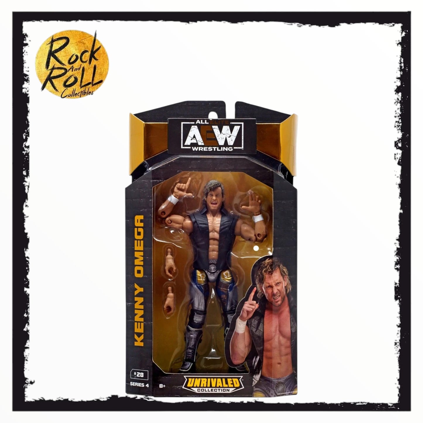 AEW Unrivaled Collection Series 4 #28 Kenny Omega