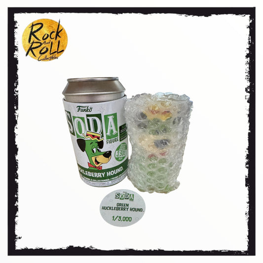 Funko Pop! Soda - Green Huckleberry Hound 1/3000pcs 2020 Spring Convention LE Exclusive (Open)