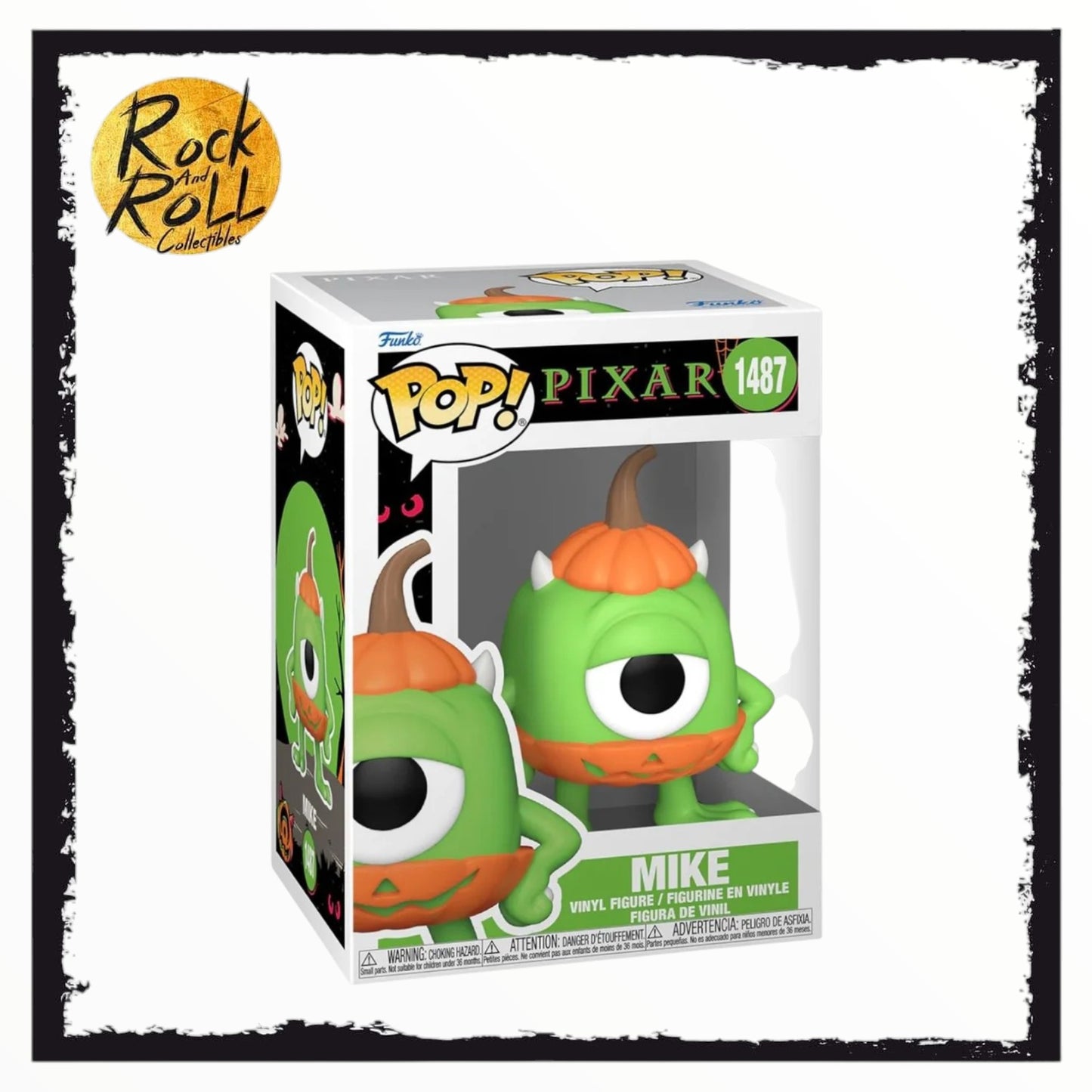 Mike - Monsters Inc #1487 Funko Pop! - Pixar Halloween