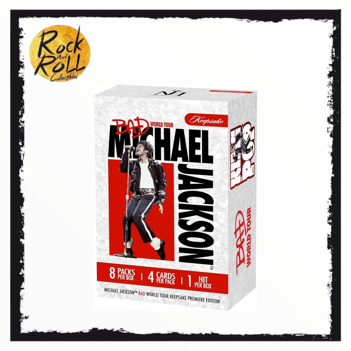 Michael Jackson Bad World Tour Keepsake Premiere Edition Trading Card Blaster Box