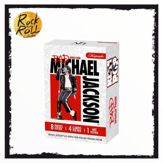 Michael Jackson Bad World Tour Keepsake Premiere Edition Trading Card Blaster Box