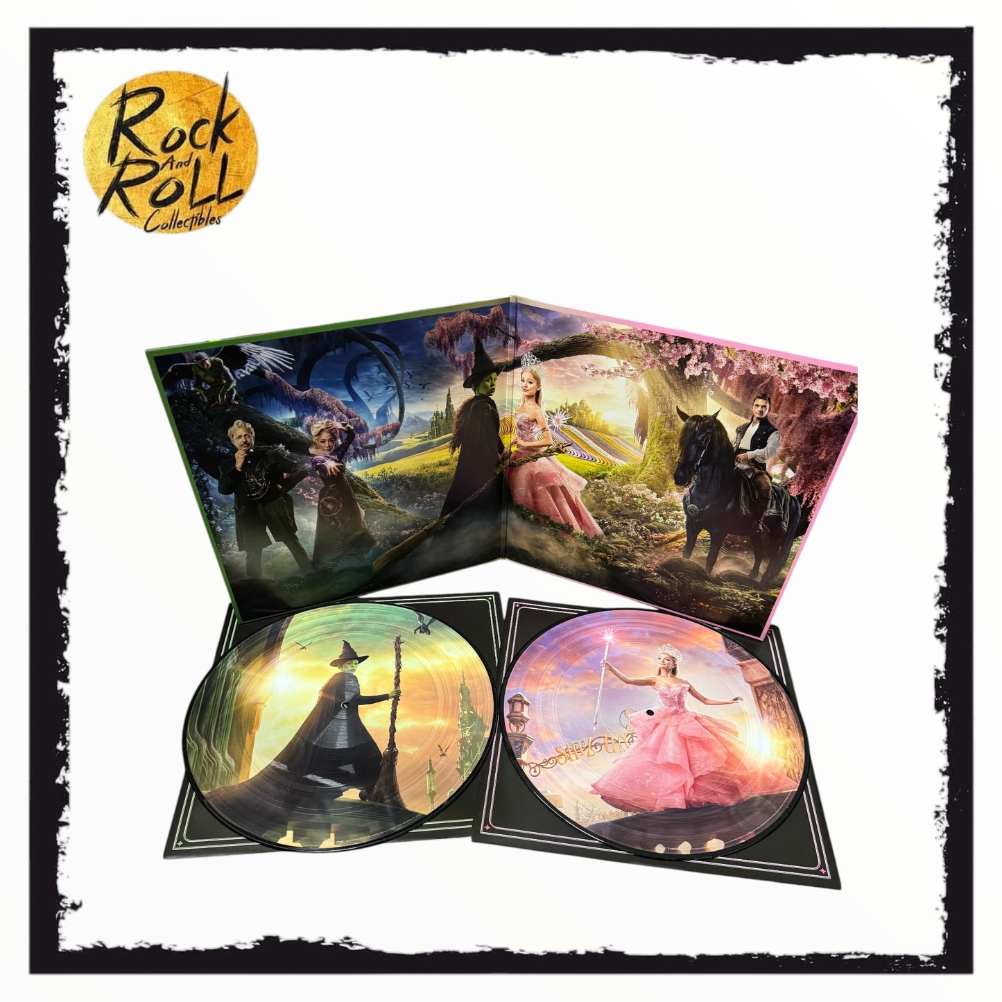 Wicked: For Good The Official Soundtrack Picture Disc Vinyl 2LP Record (Open - Not Sealed)