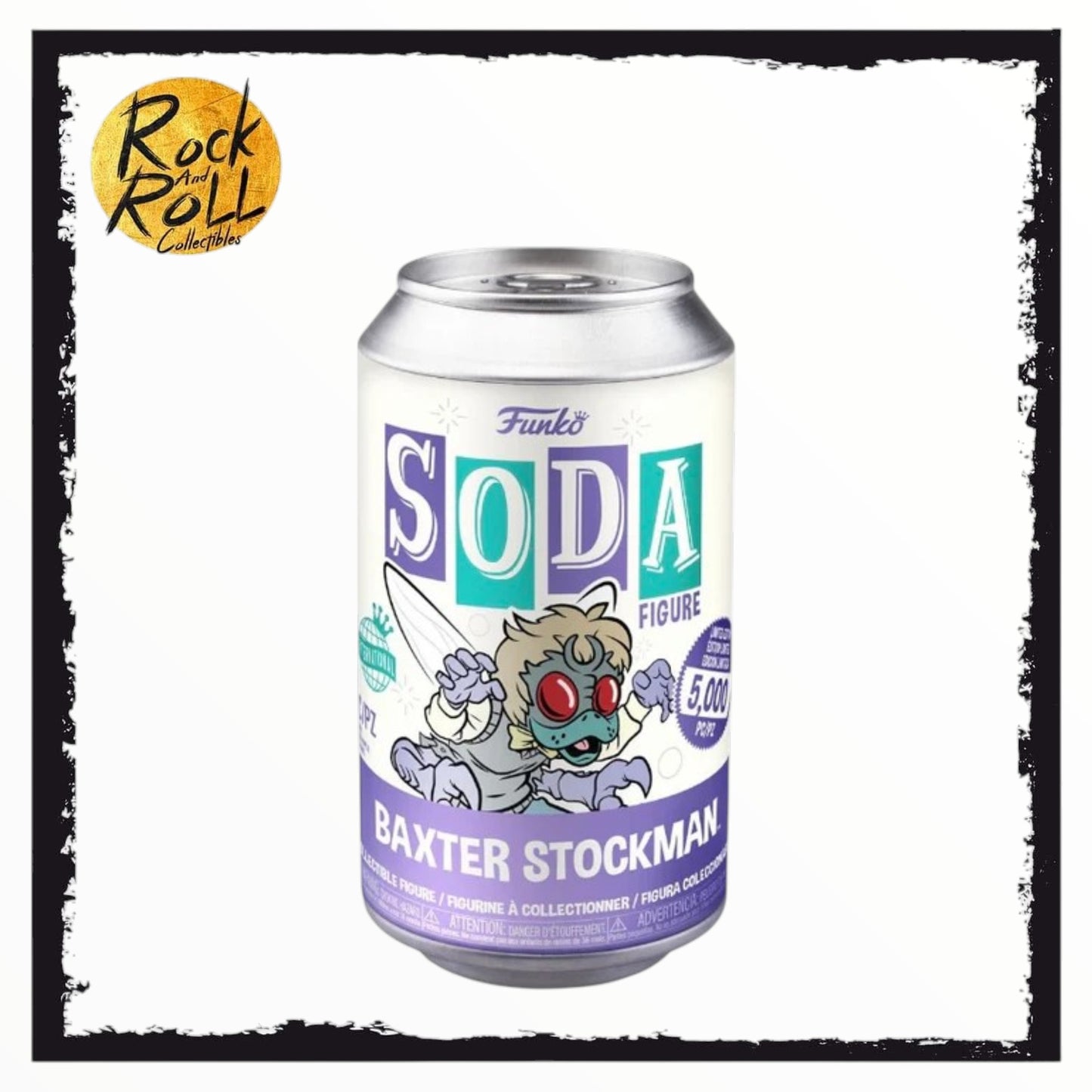 Baxter Stockman Funko Soda Vinyl Figure! - Teenage Mutant Ninja Turtles - LE5000 Pcs International - Chance of Chase