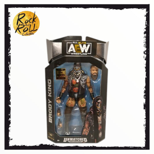 AEW Unmatched Collection Series 8 #65 Brody King 1 of 3000 Rare Edition