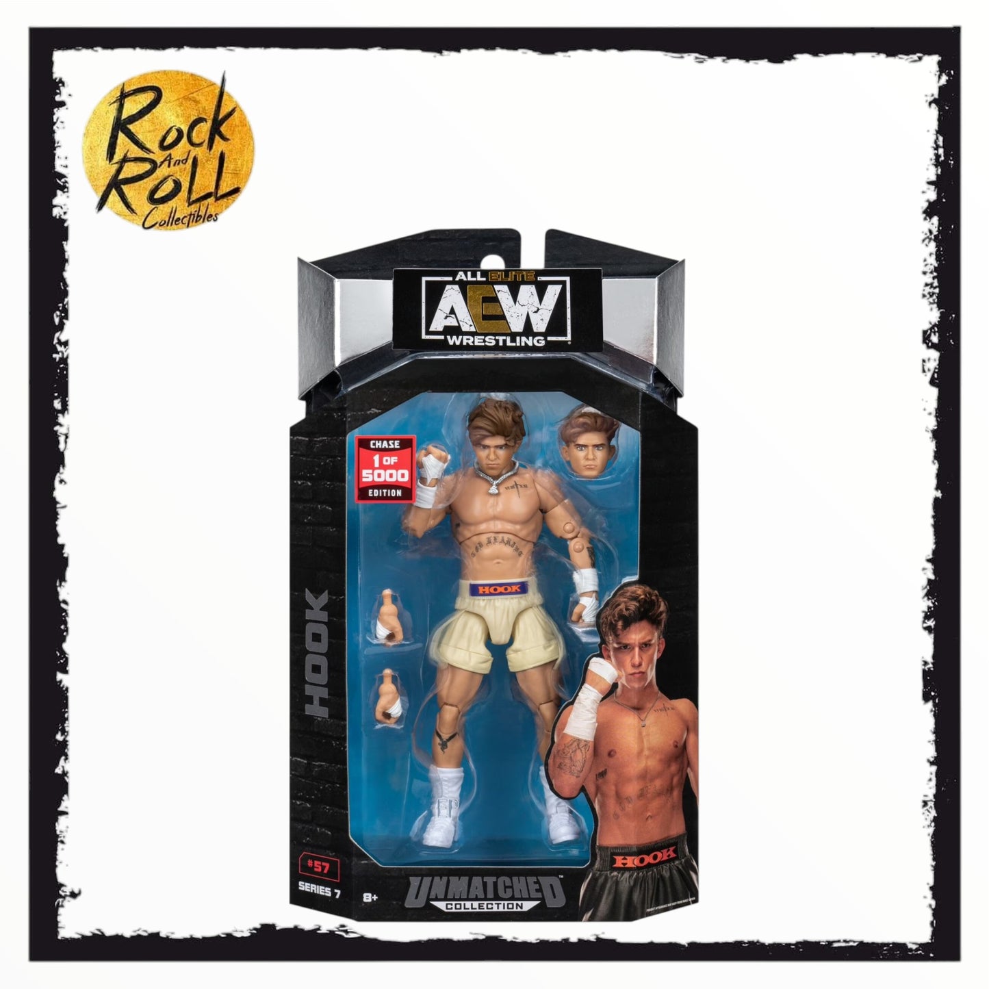 AEW Unmatched Collection Series 7 #57 Hook 1 of 5000 Chase Edition