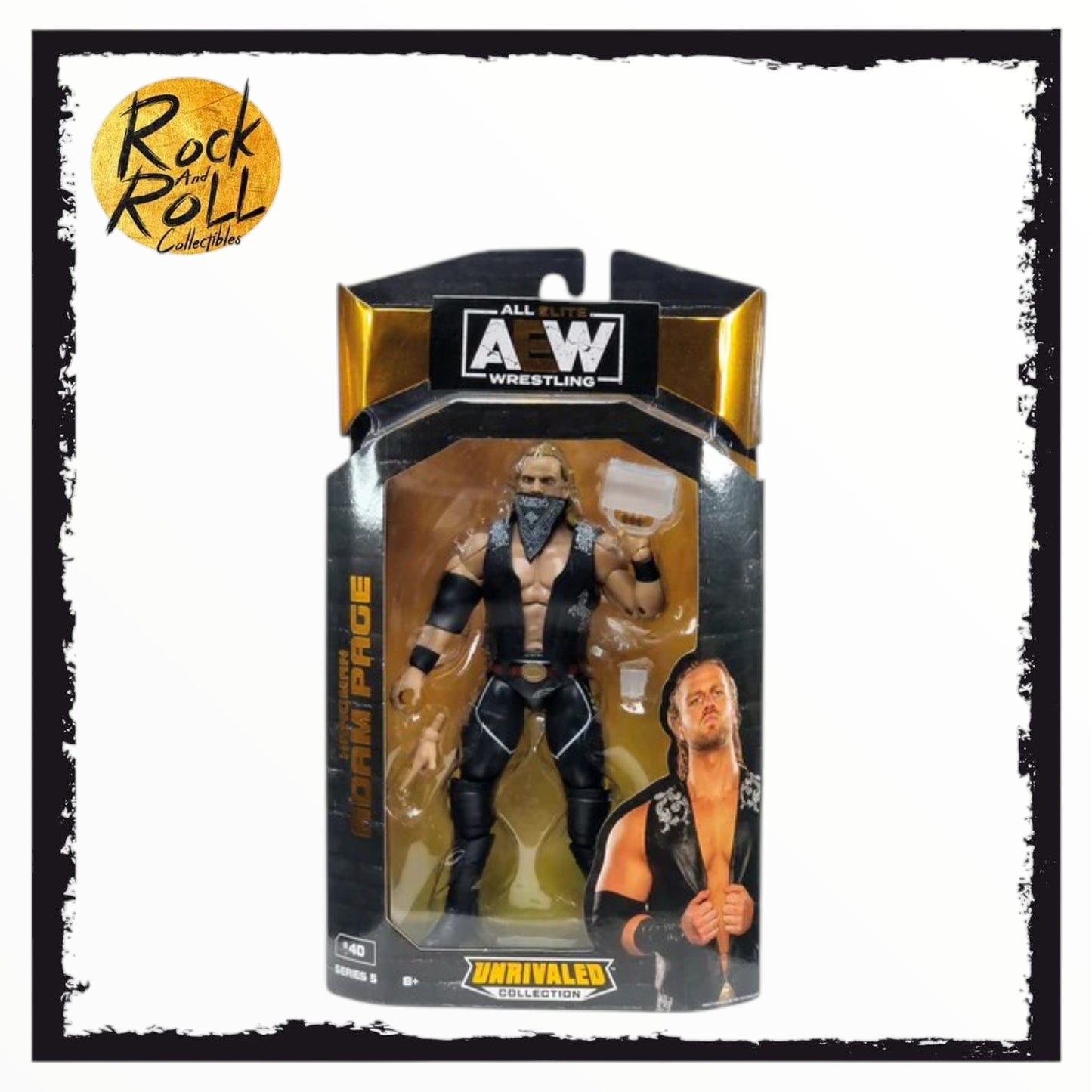 AEW Unrivaled Collection Series 5 #40 Hangman Adam Page