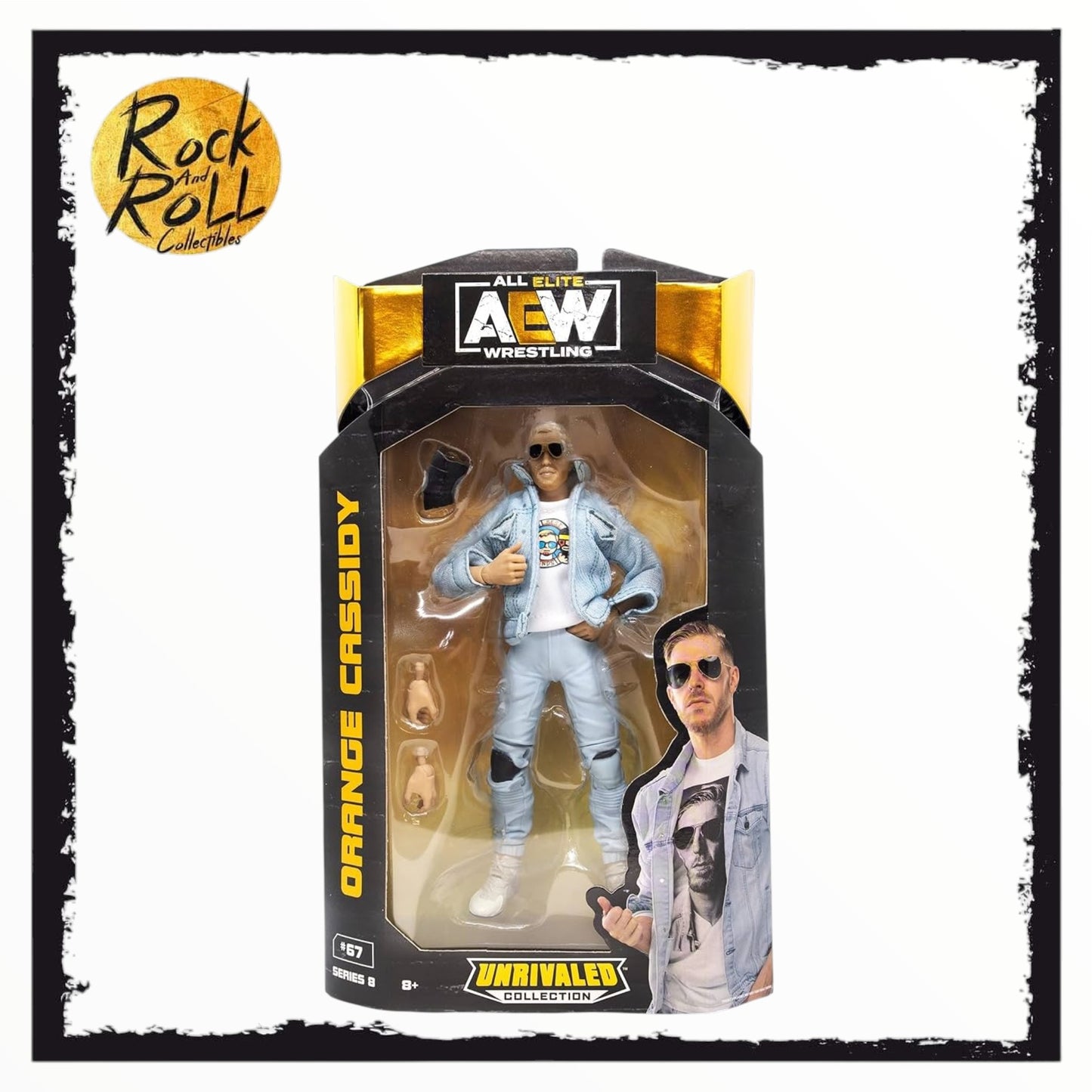 AEW Unrivaled Collection Series 8 #67 Orange Cassidy