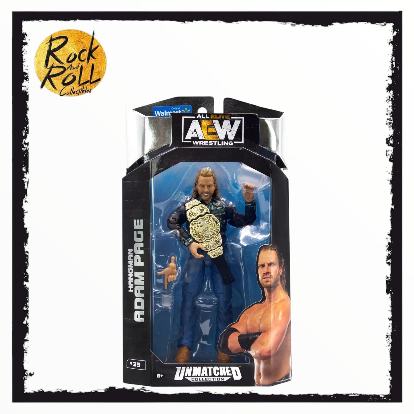 AEW Unmatched Collection #33 Hangman Adam Page Walmart Exclusive