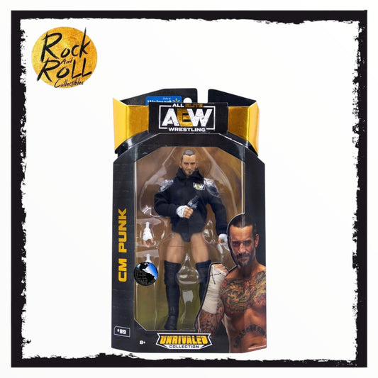 AEW Unrivaled Collection #89 CM Punk Walmart Exclusive