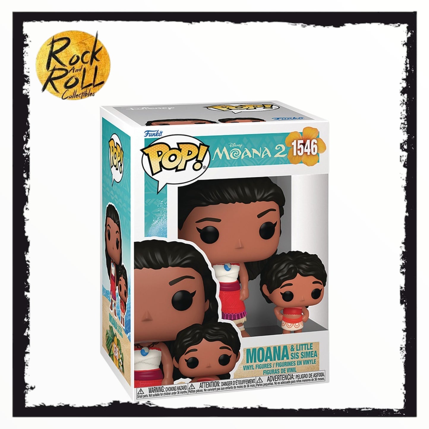 Moana 2 - Moana & Little Sis Simea Funko Pop! 1546