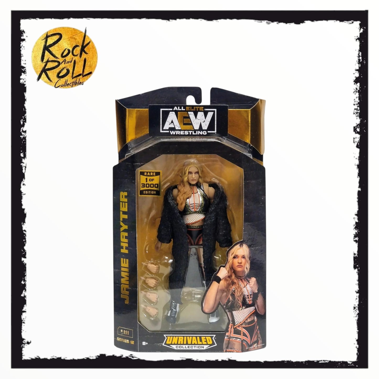 AEW Unrivaled Collection Series 12 #111 Jamie Hayter 1 of 3000 Rare Edition