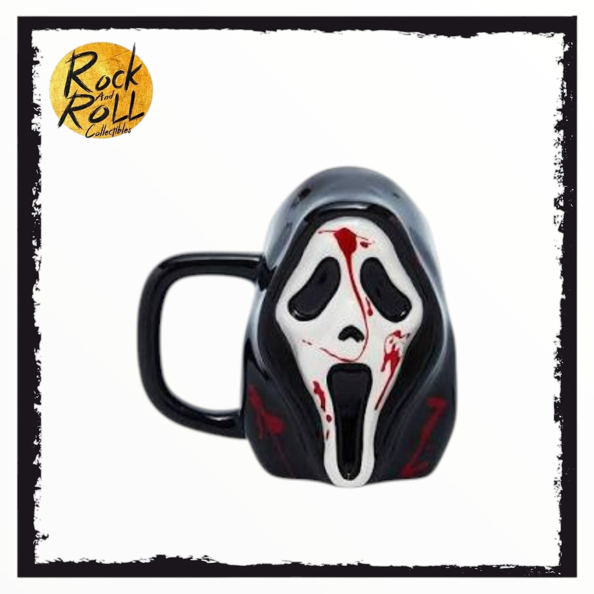 Spirit Halloween - Ghost Face Bloody Figural Mug (Bioworld)