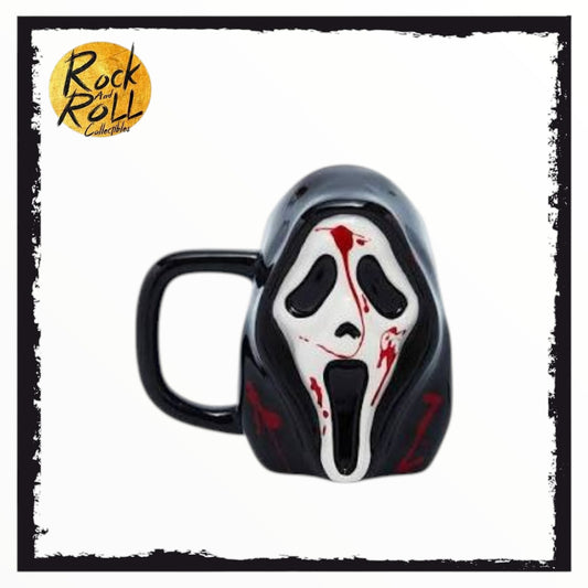 Spirit Halloween - Ghost Face Bloody Figural Mug (Bioworld)