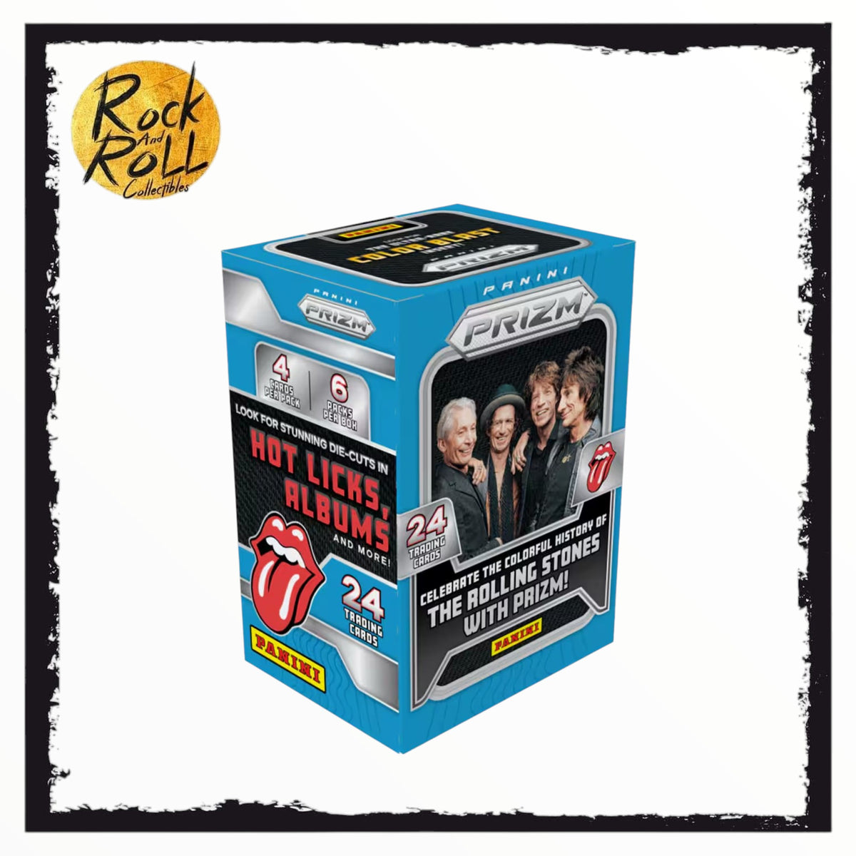 Panini Prizm The Rolling Stones Trading Card Blaster Box (Blue)