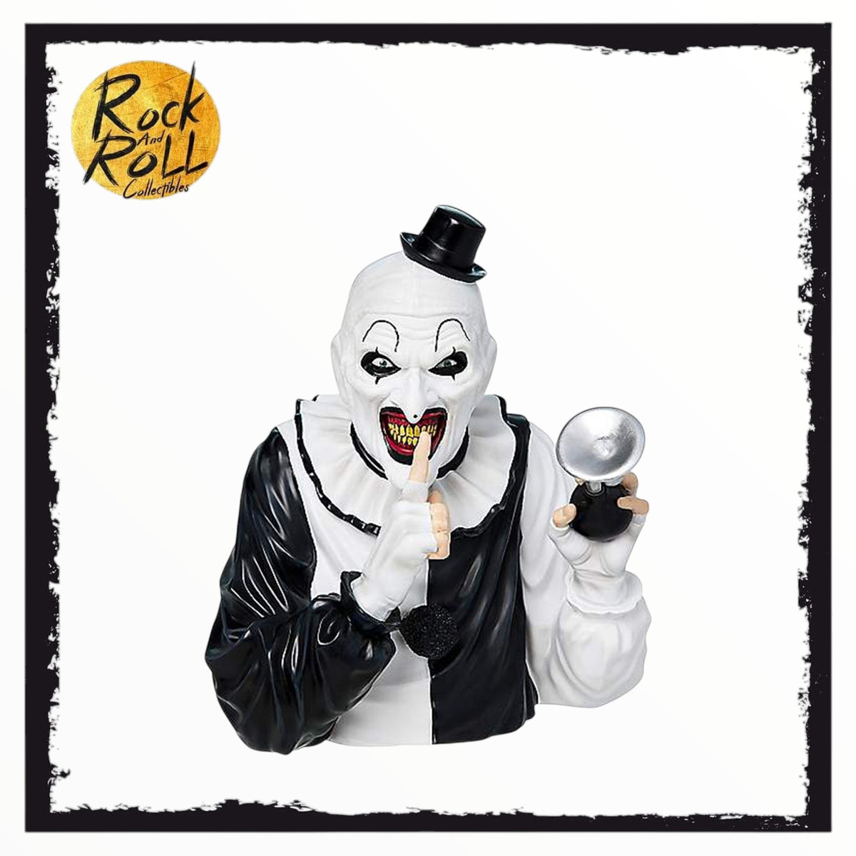 Spirit Halloween - Terrifier Art the Clown Bust Statue
