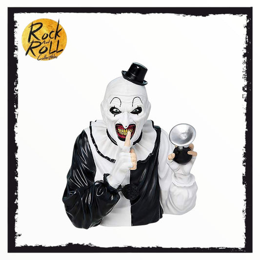 Spirit Halloween - Terrifier Art the Clown Bust Statue