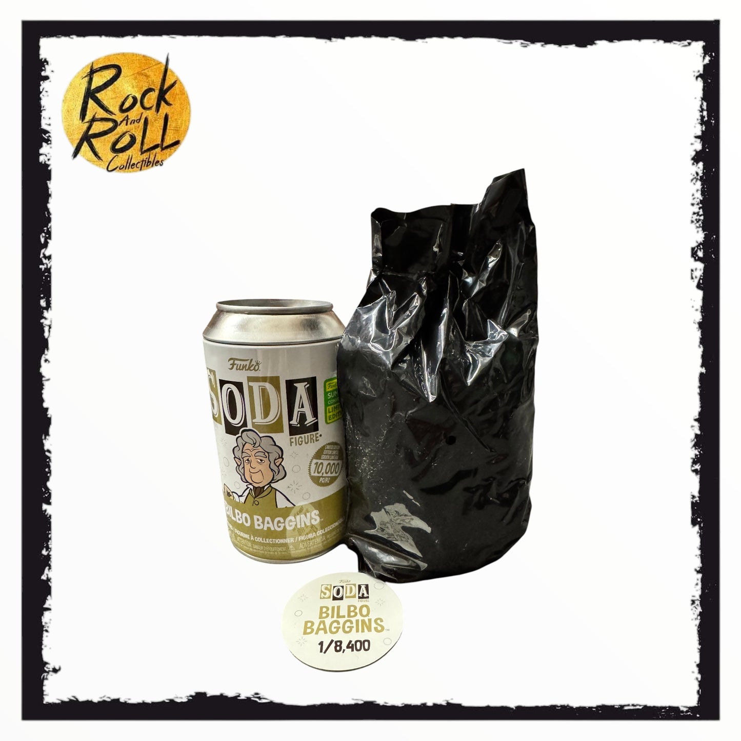 Funko Vinyl SODA: The Lord of the Rings - Bilbo Baggins - Open Tin Common Soda
