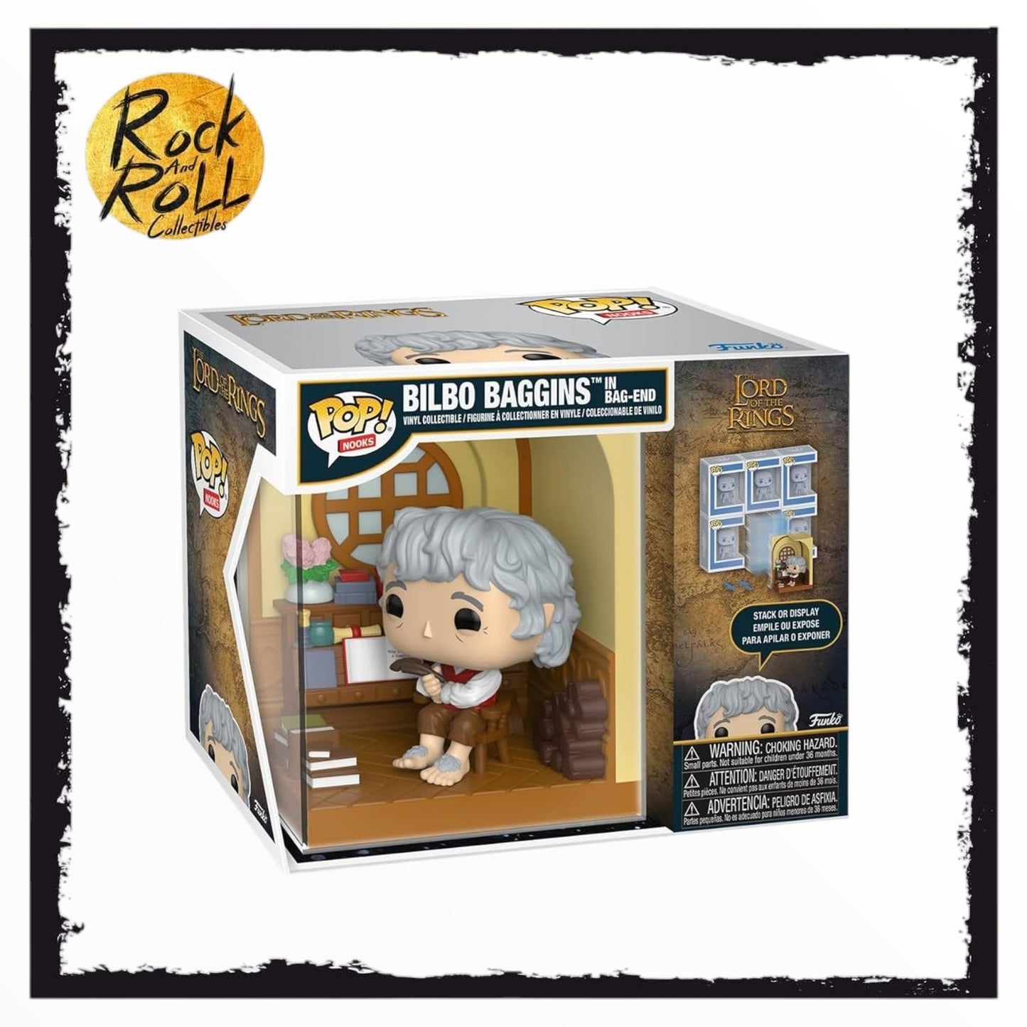Bilbo Baggins in Bag-End Funko Nooks Pop! - The Lord Of The Rings