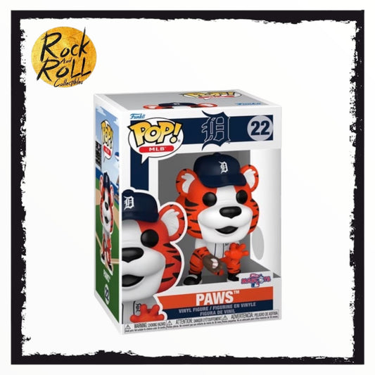 Paws #22 Funko Pop! - Detroit Tigers