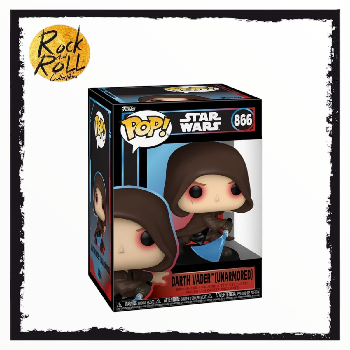 Darth Vader (Unarmored) #866 Funko Pop - Star Wars