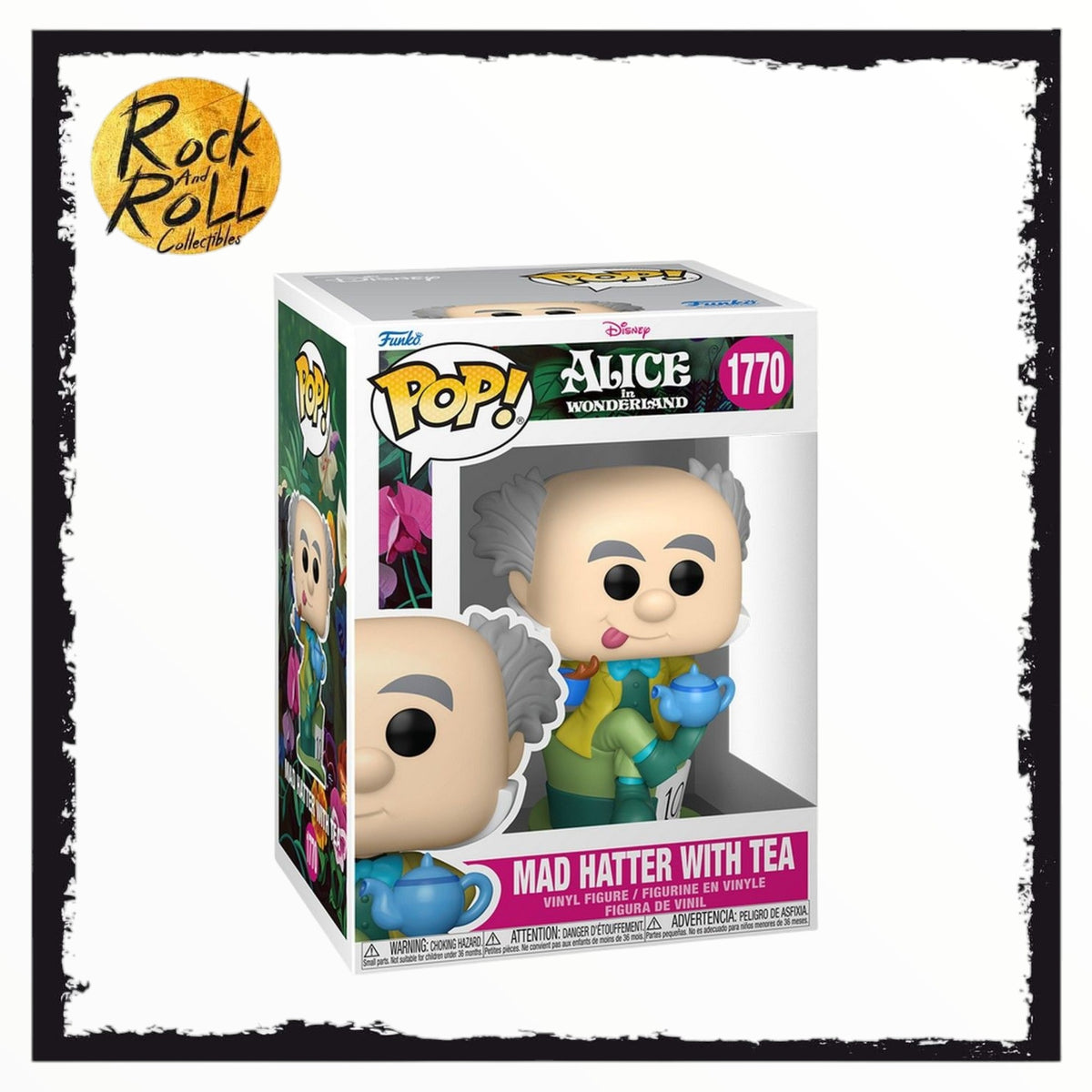 Mad Hatter with Tea #1770 Funko Pop - Alice in Wonderland