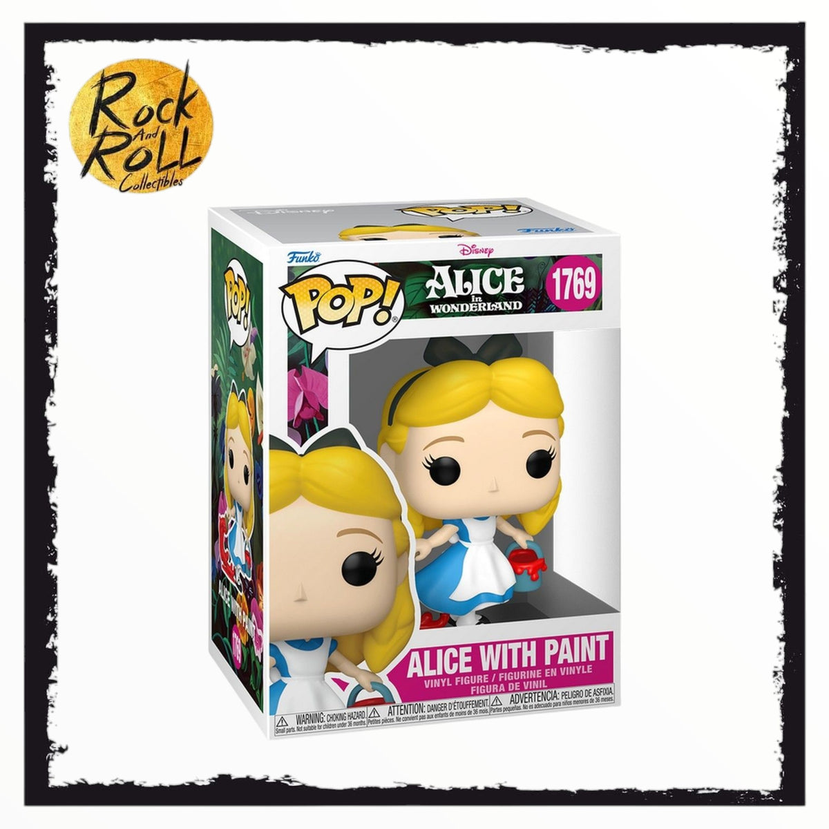 Alice with Paint #1769 Funko Pop - Alice in Wonderland