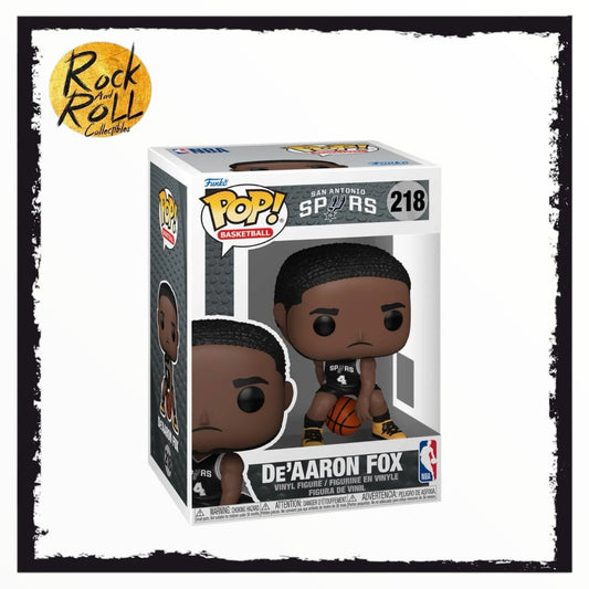 De'Aaron Fox #218 Funko Pop - San Antonio Spurs