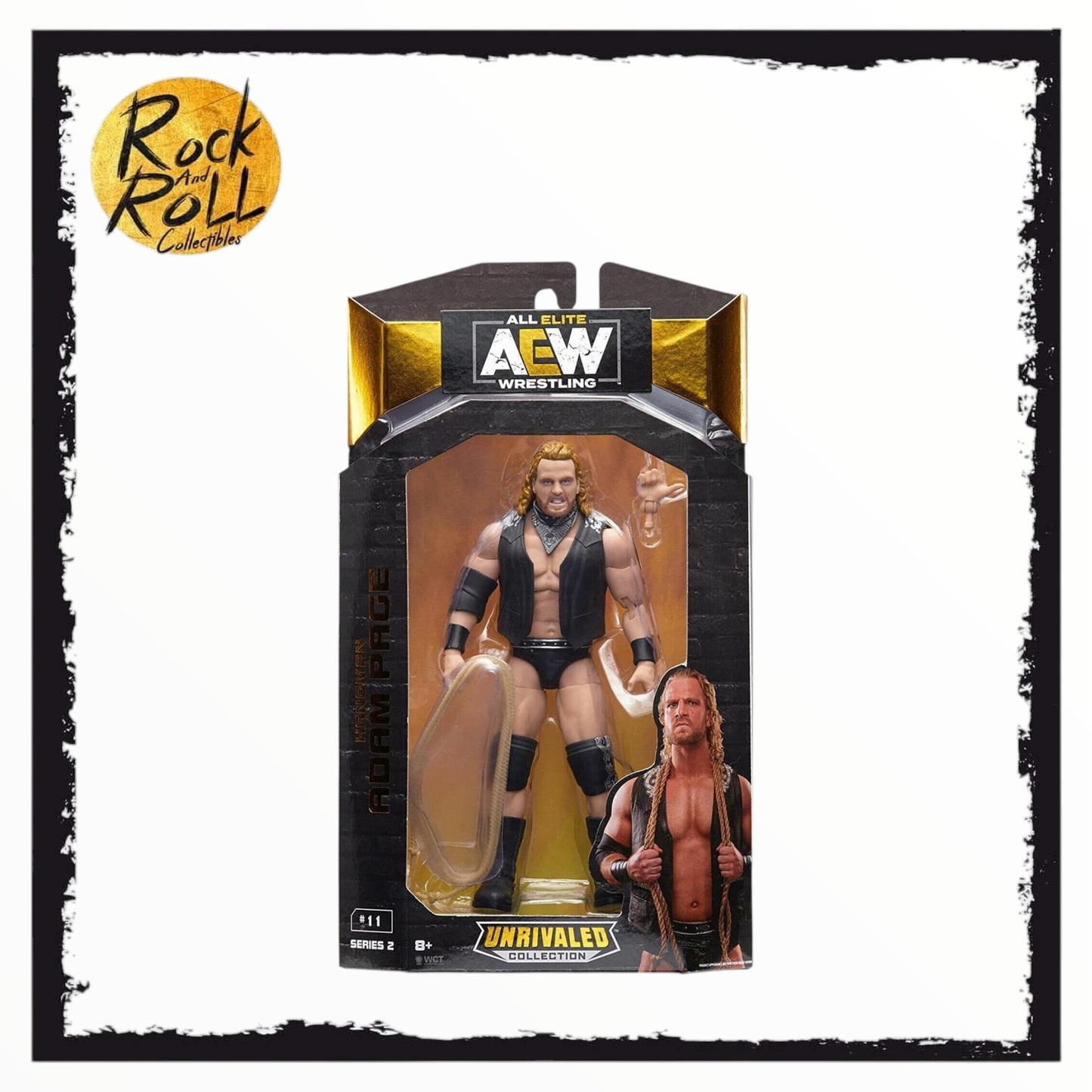 AEW Unrivaled Collection Series 2 #11 Hangman Adam Page