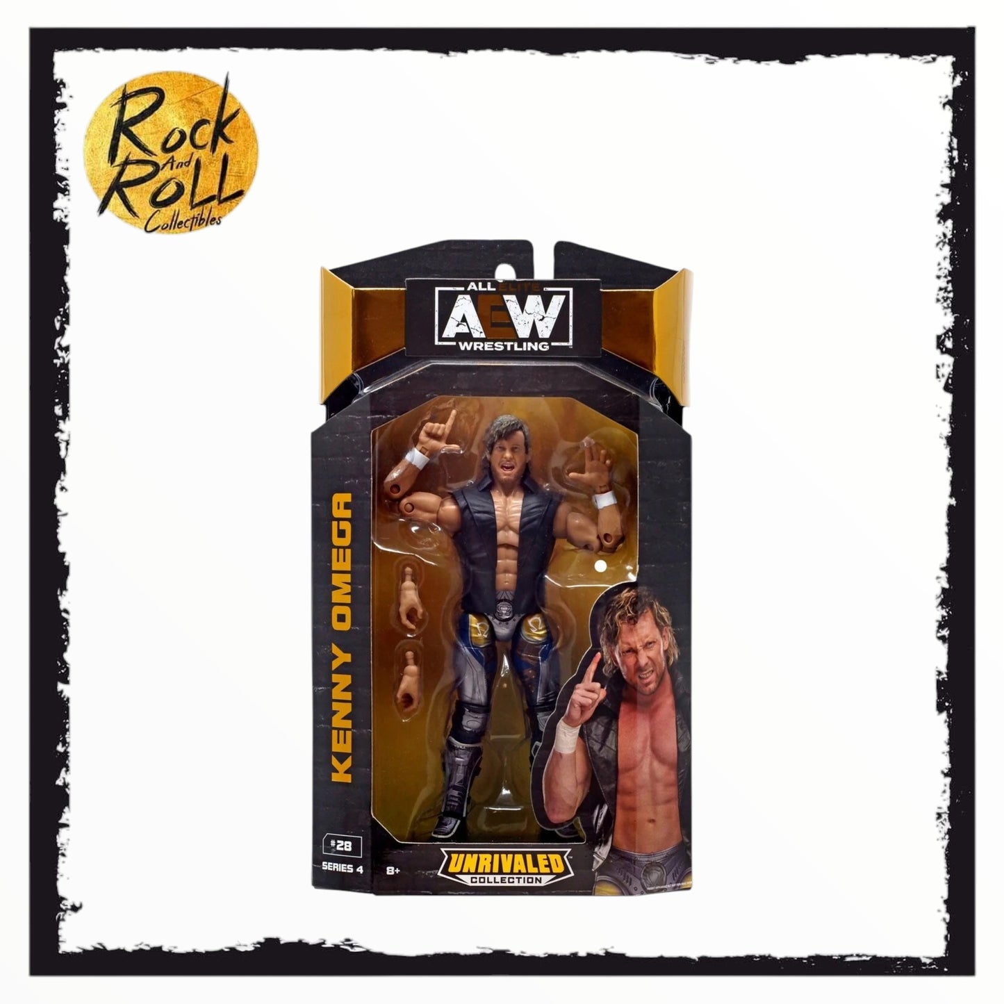 AEW Unrivaled Collection Series 4 #28 Kenny Omega